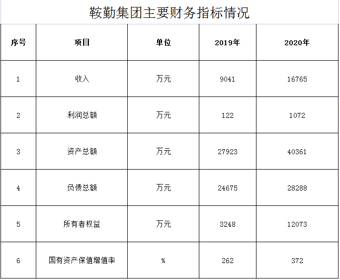 qy球友会官网集团2019年度-2020年度财务指标情况